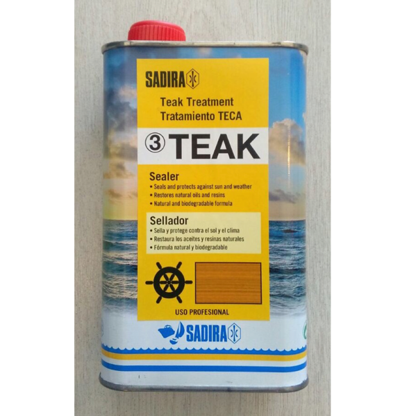 Immagine di SADIRA - Teak trattamento 3 (Teca 3), Sealer - 1 Litro